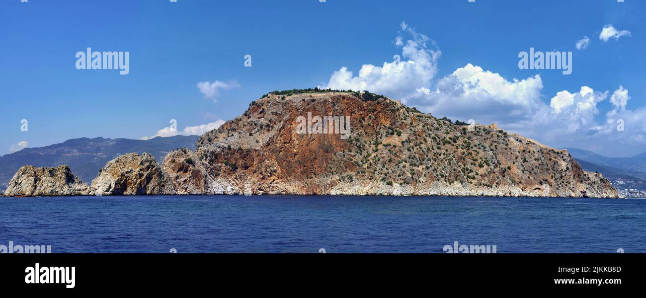Costa mediterránea de Alanya, Turquía Foto de stock