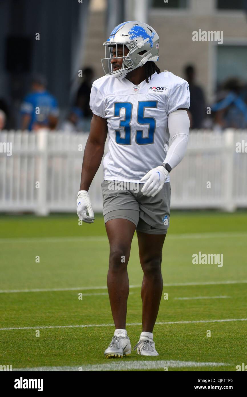 ALLEN PARK, MI 03 DE AGOSTO Detroit Lions CB Cedric Boswell (35 años