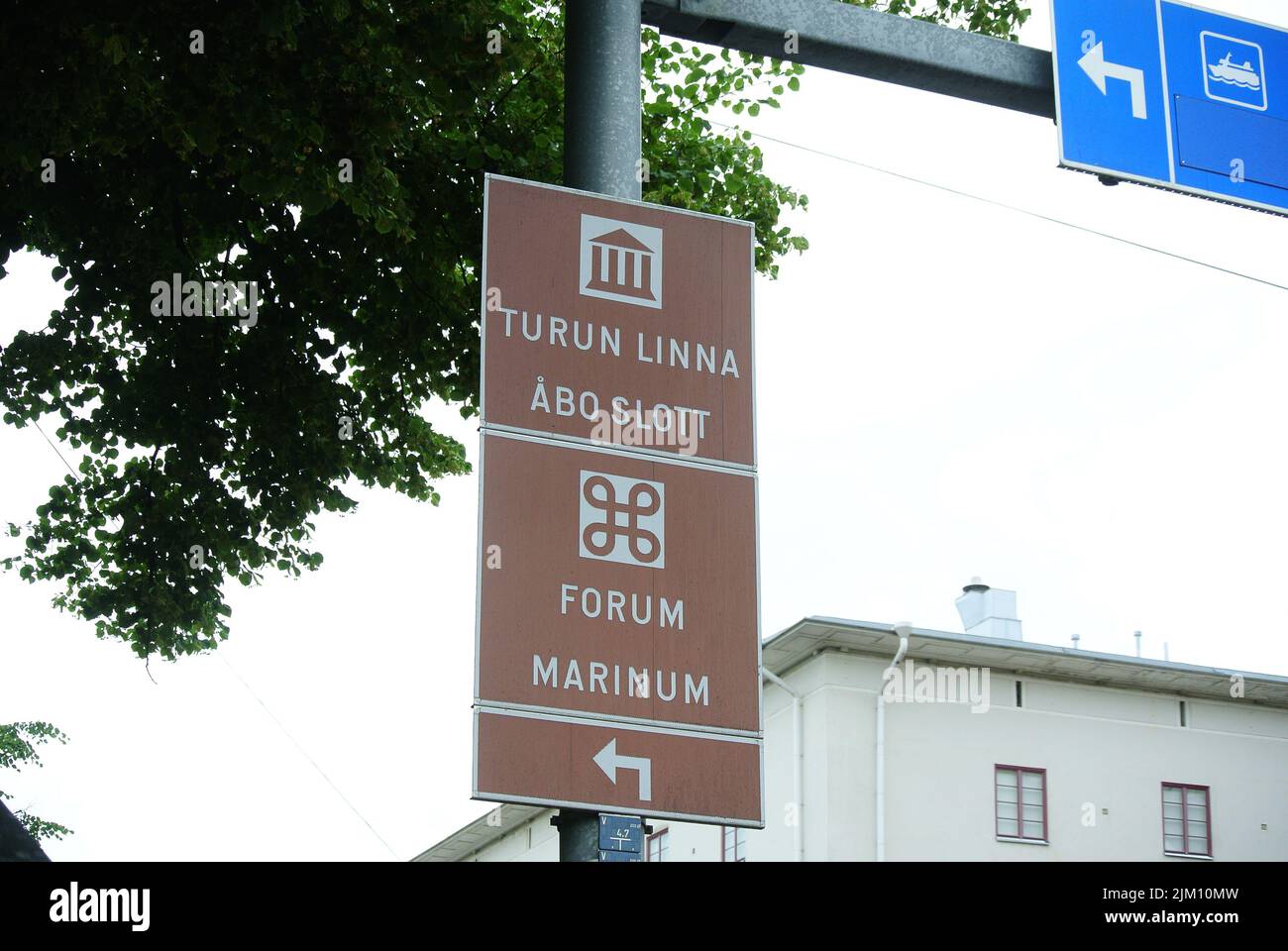 Turku Ciudad de Finlandia Foto de stock