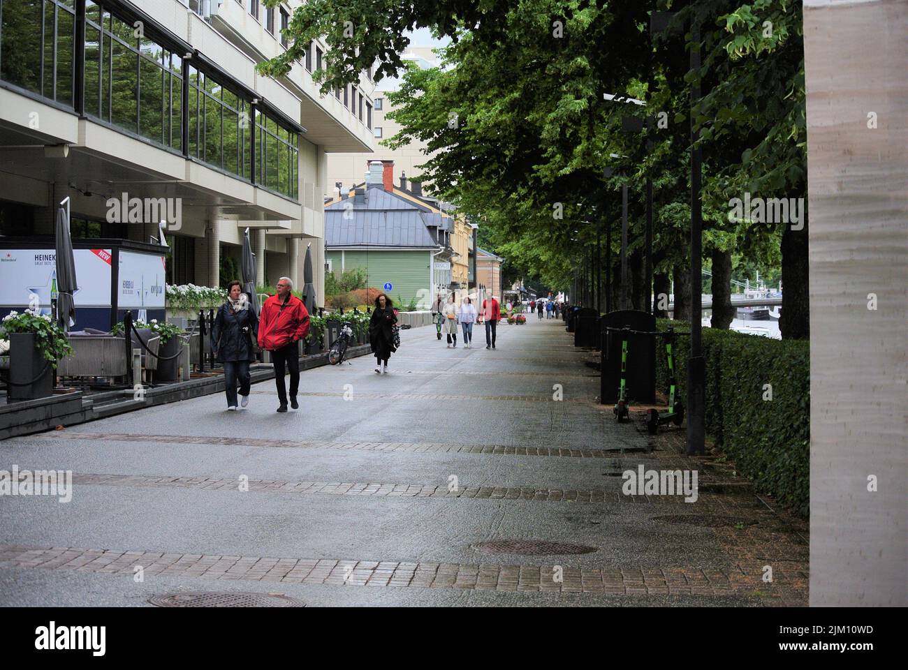 Turku Ciudad de Finlandia Foto de stock