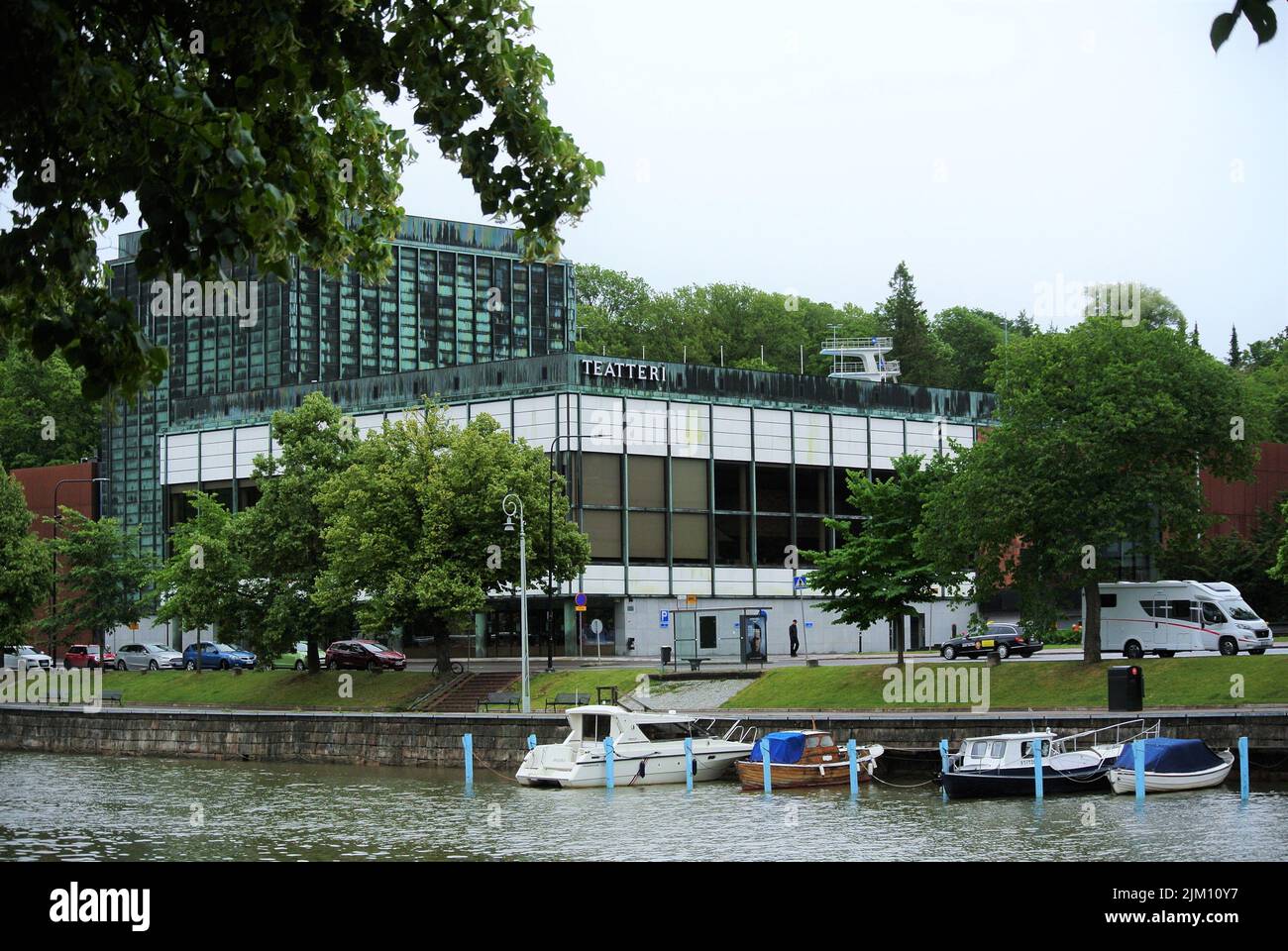 Turku Ciudad de Finlandia Foto de stock