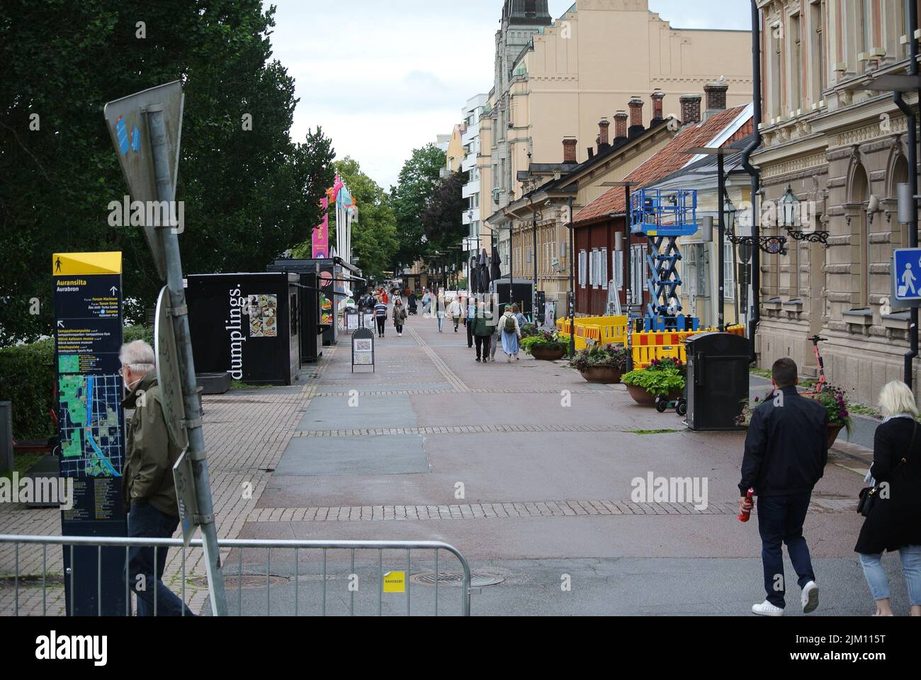 Turku Ciudad de Finlandia Foto de stock