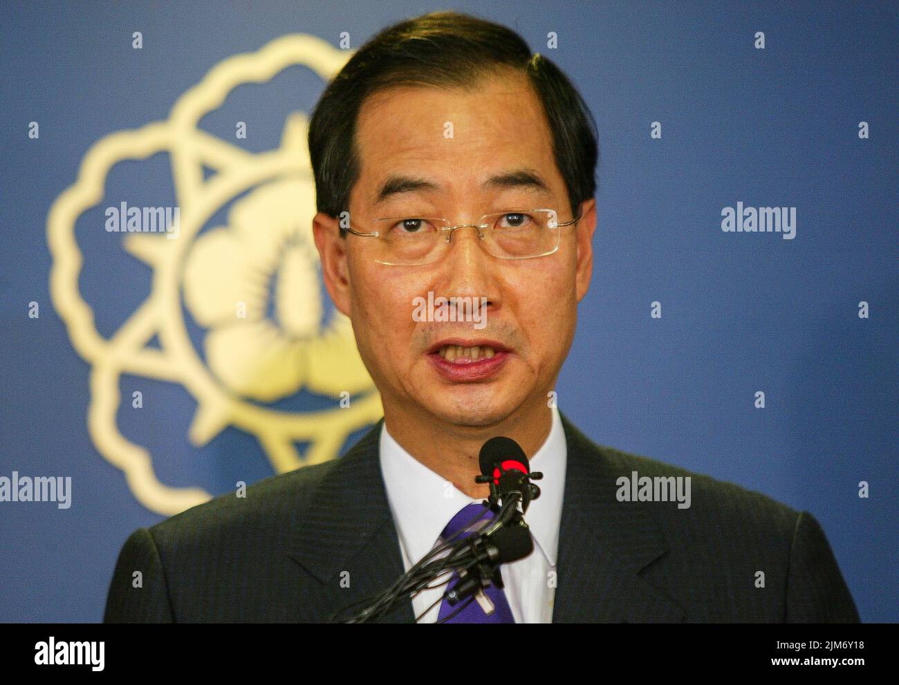 7sep2007Seúl, Corea del SurCorea del Sur El Primer Ministro Han