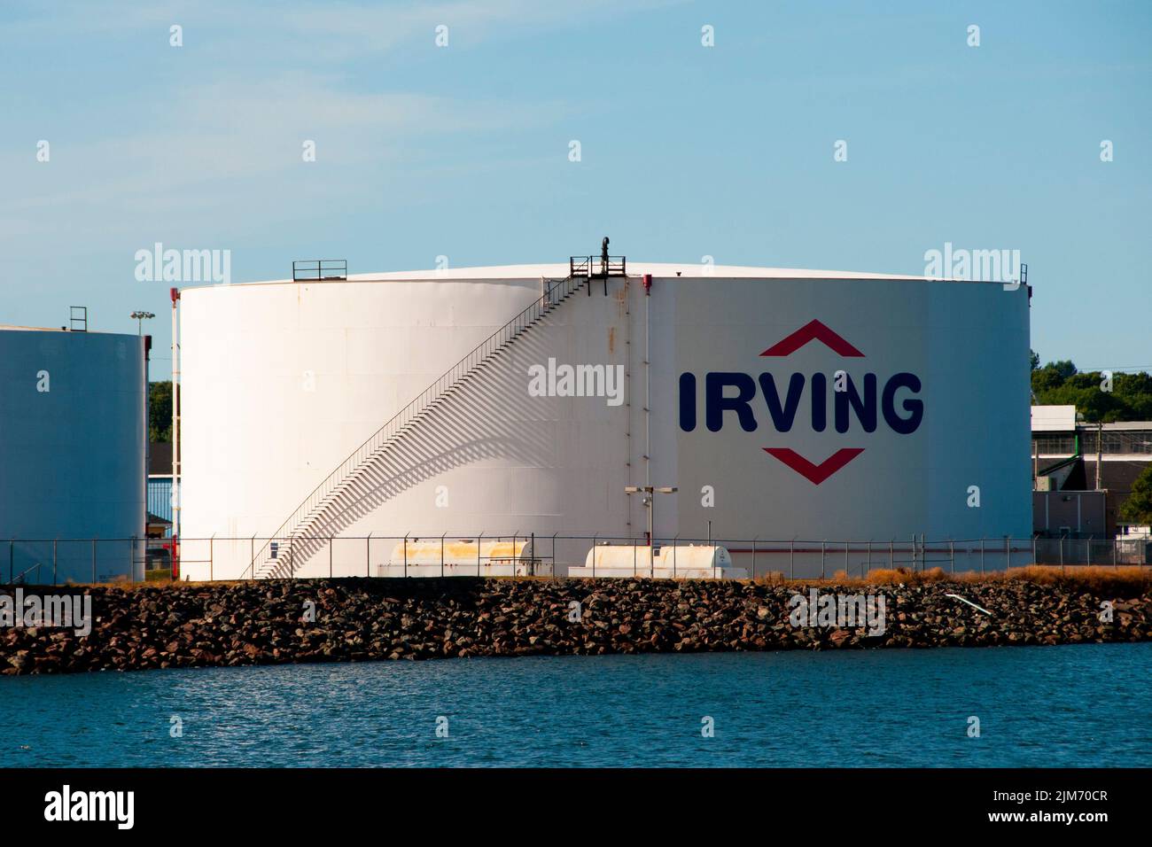 Charlottetown, Canadá - 10 de agosto de 2016: Irving Oil es una cadena de estaciones de combustible en todo Canadá con sede en Saint John, NB Foto de stock