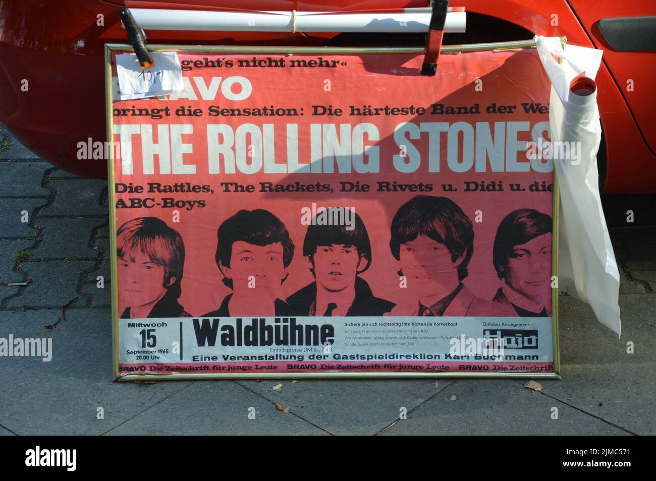 Berlín, Alemania - 3 de agosto de 2022 - El concierto de Rollling Stones en el Waldbuehne - invitados sin entradas. (Markku Rainer Peltonen) Foto de stock