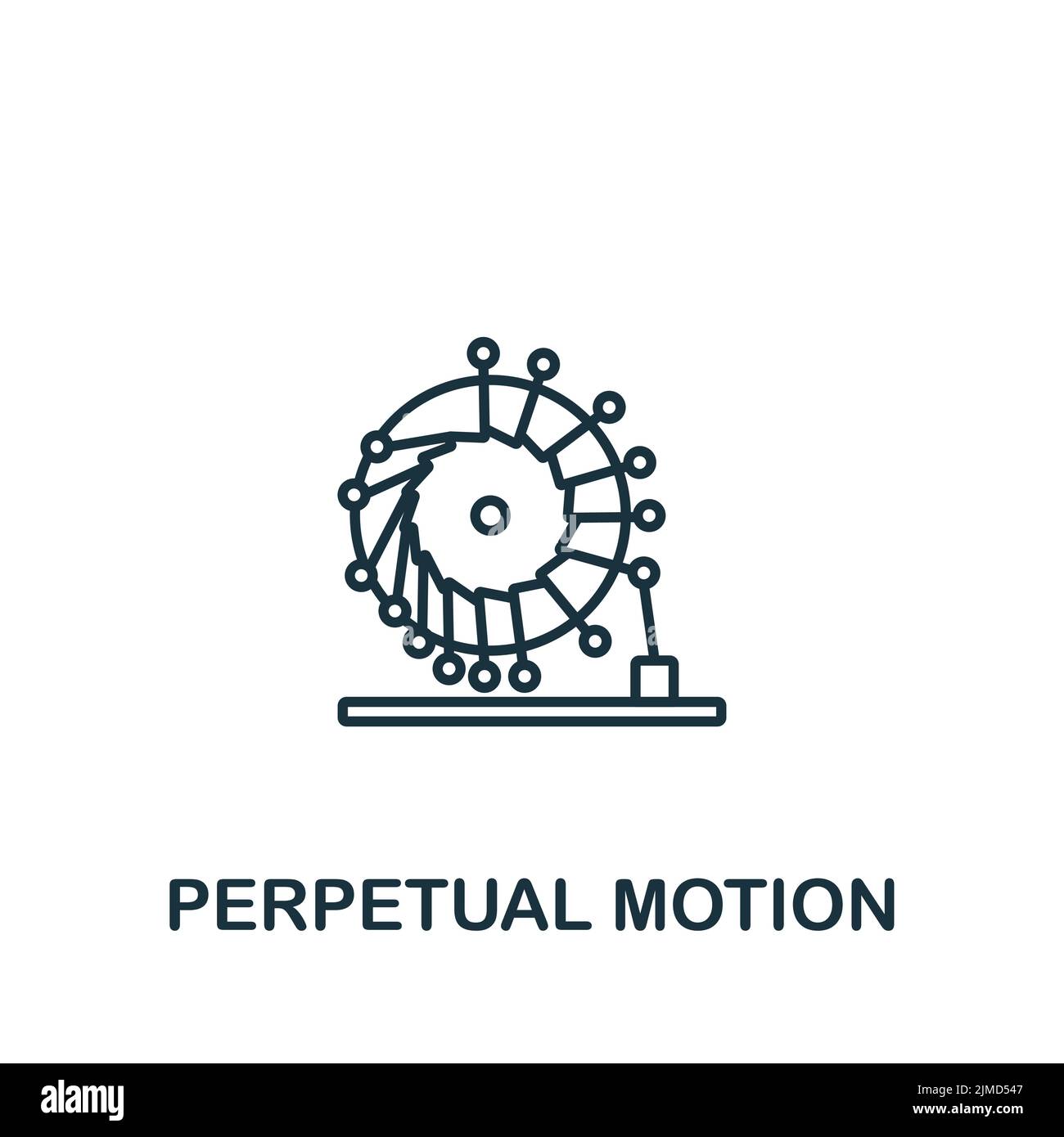 Máquina De Movimiento Perpetuo Ilustraciones svg, vectoriales, clip art  vectorizado libre de derechos. Image 33354018