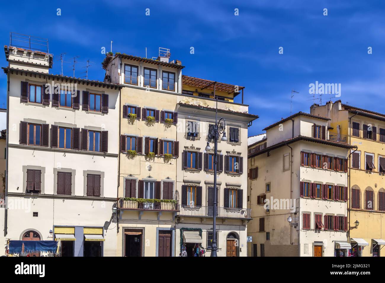 Calle de Florencia. Italia Foto de stock