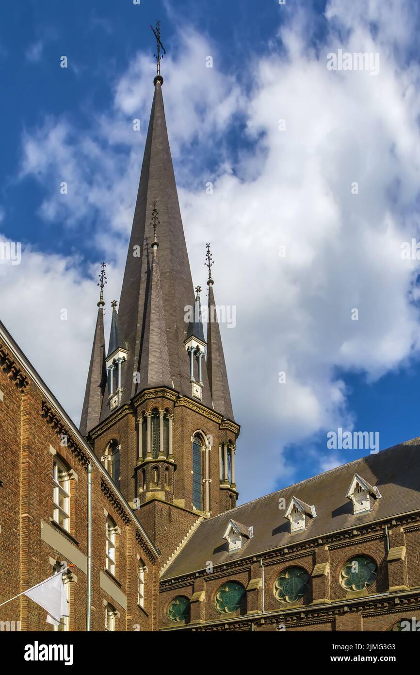 Basílica de Nuestra Señora del Sagrado Corazón, Sittard, Países Bajos Foto de stock