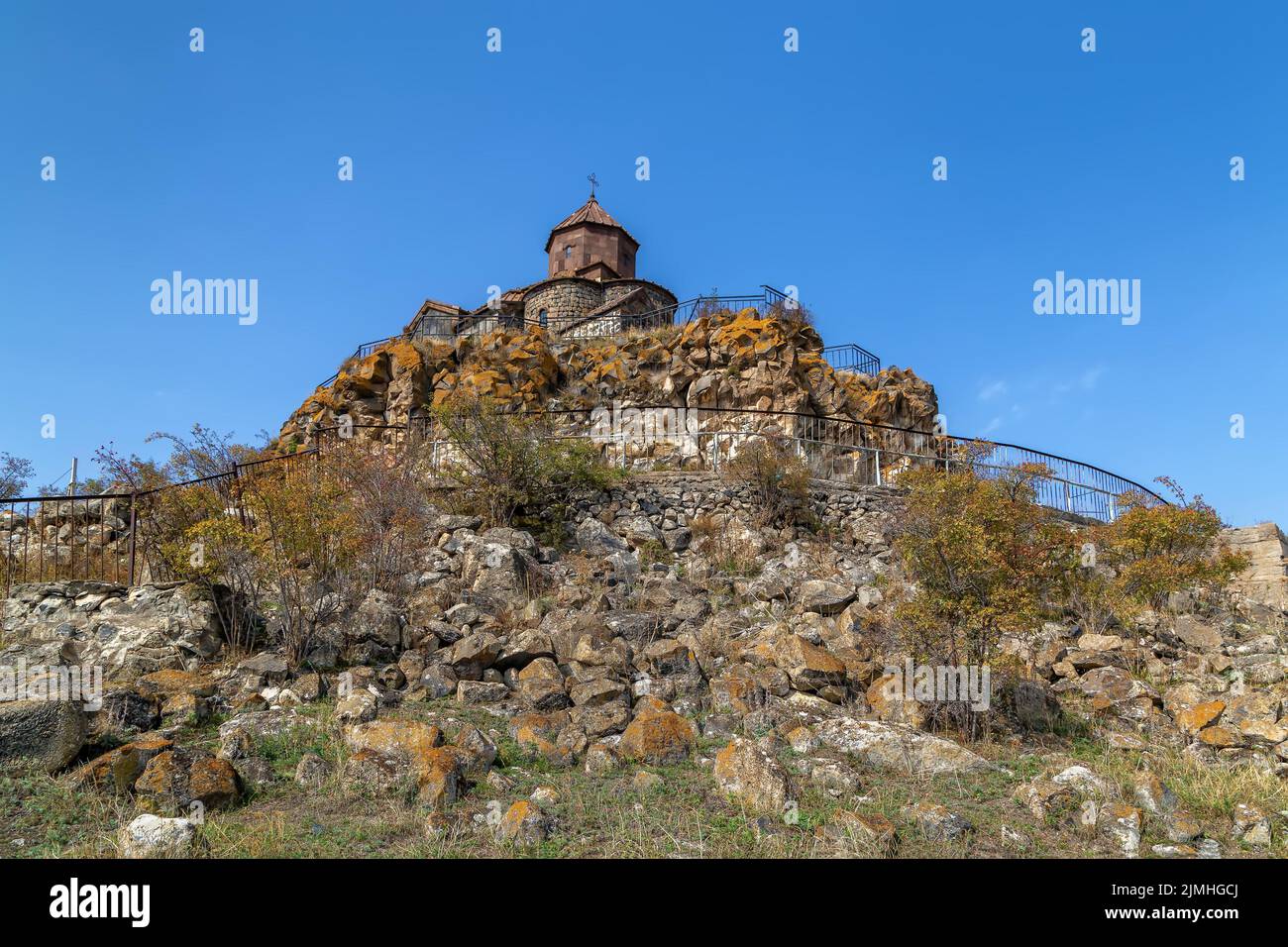 Monasterio Hayravank, Armenia Foto de stock