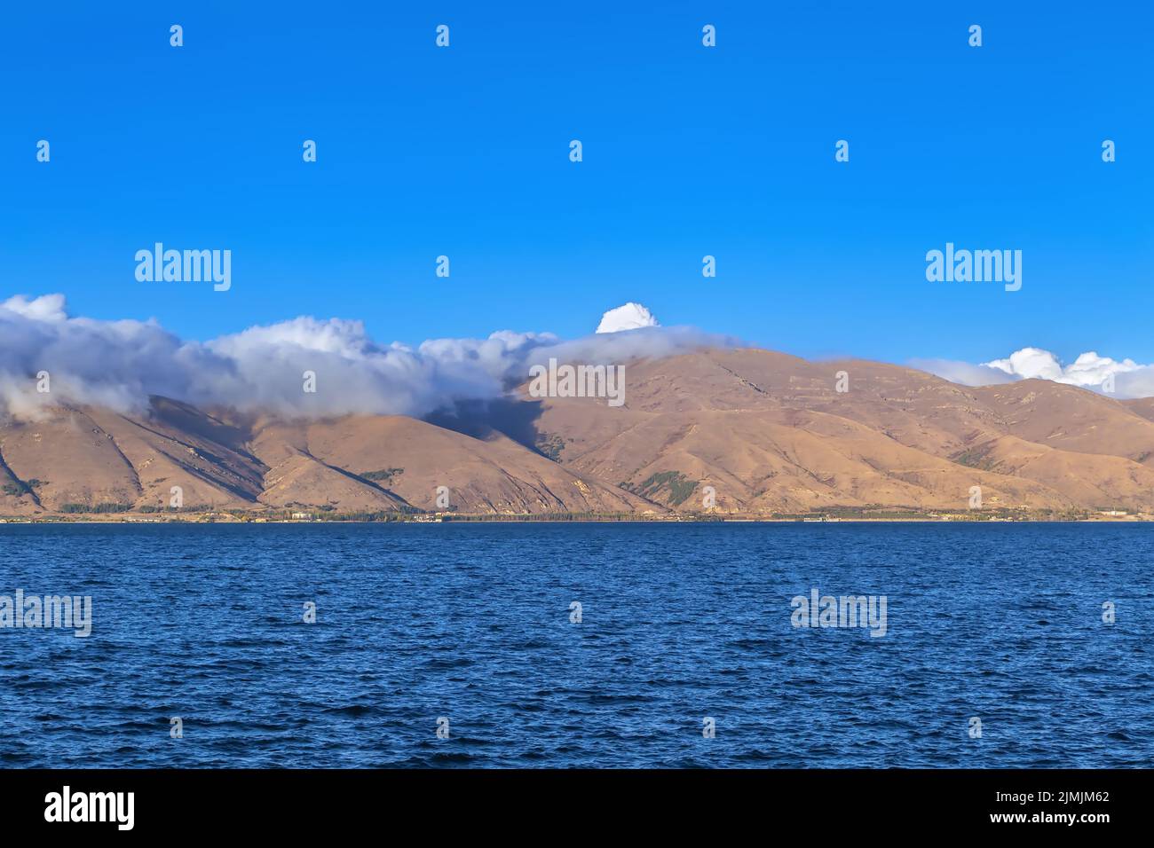 Lago Sevan, Armenia Foto de stock