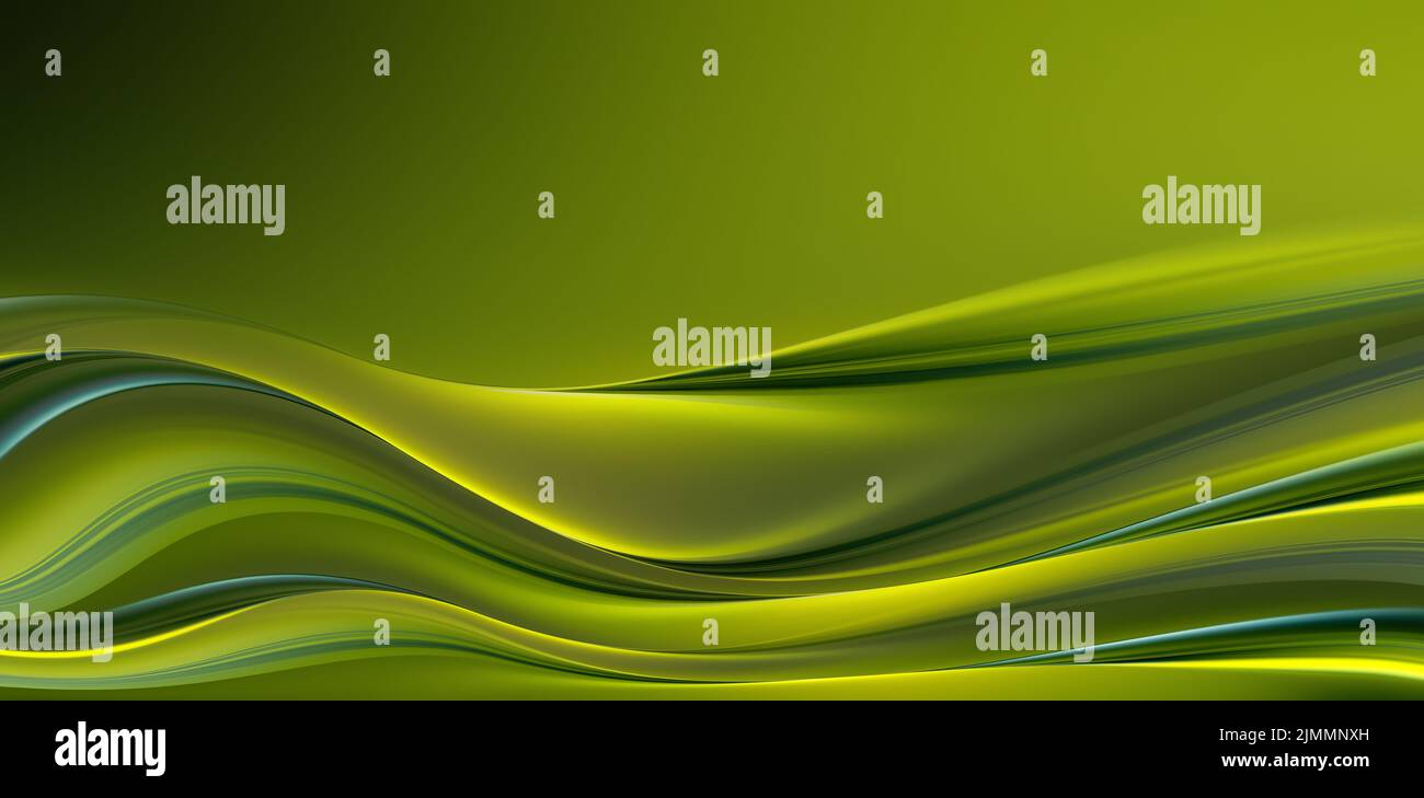 Fondo verde brillante abstracto Foto de stock