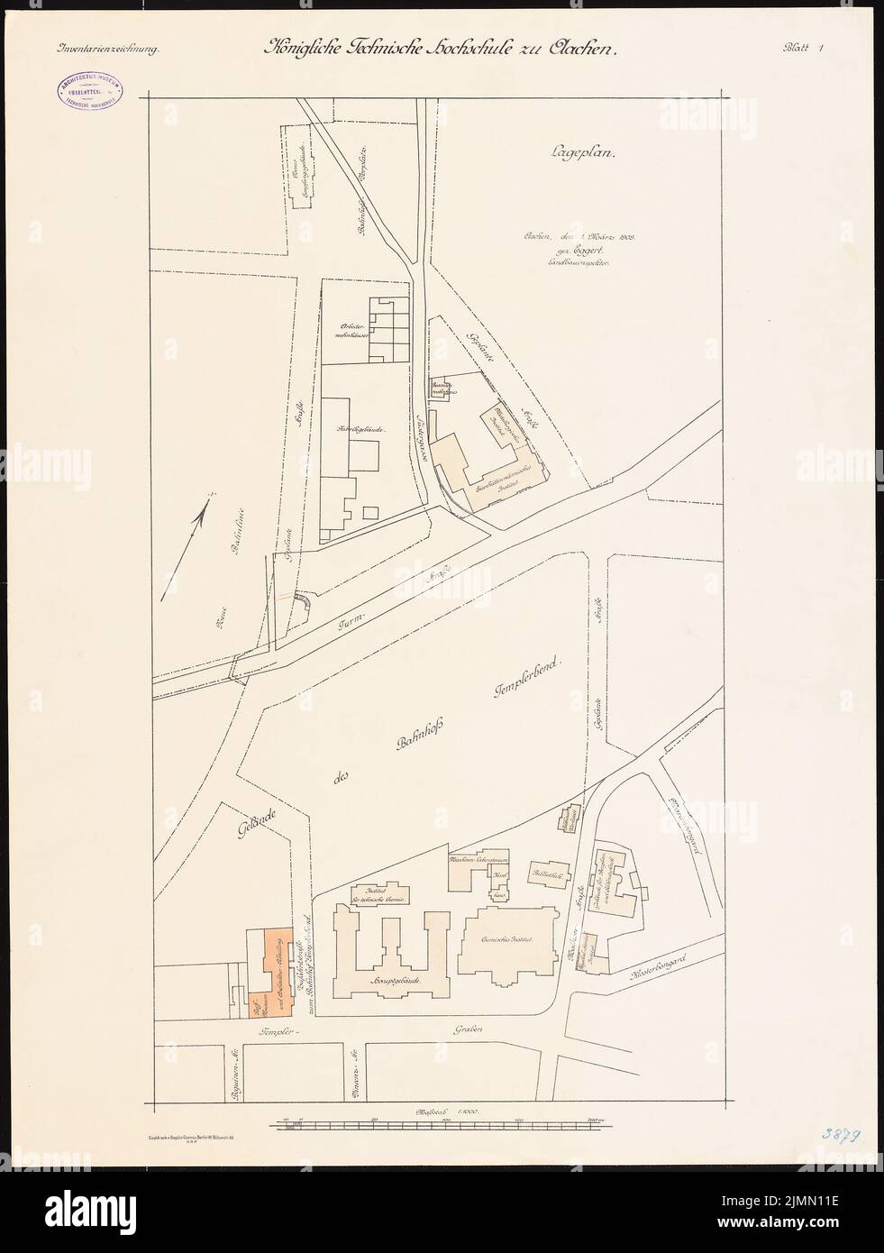 Arquitecto desconocido, Universidad Técnica de Aquisgrán (aprox 1910