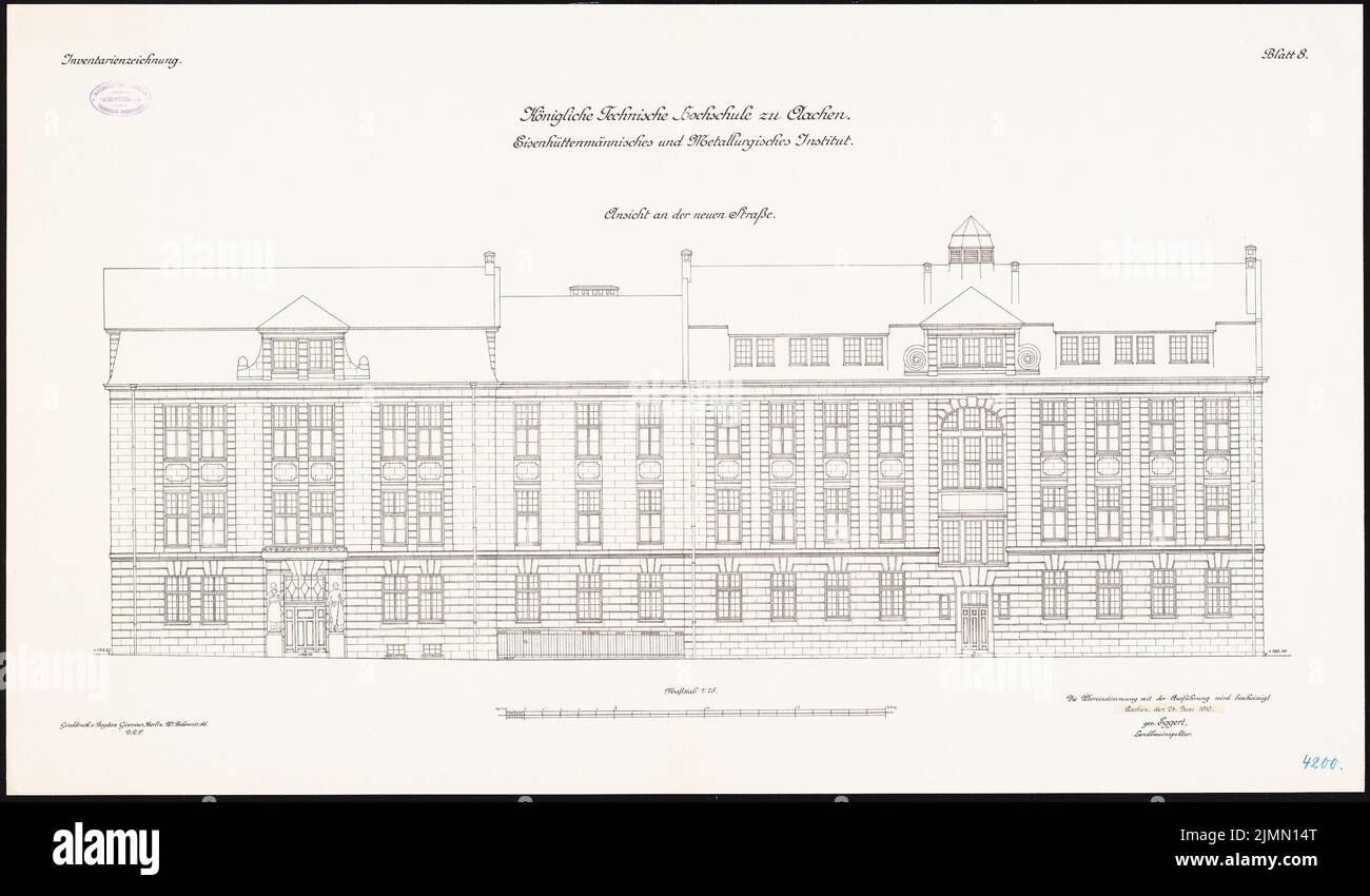 Thür (18461924), choza de hierro e instituto metalúrgico de la