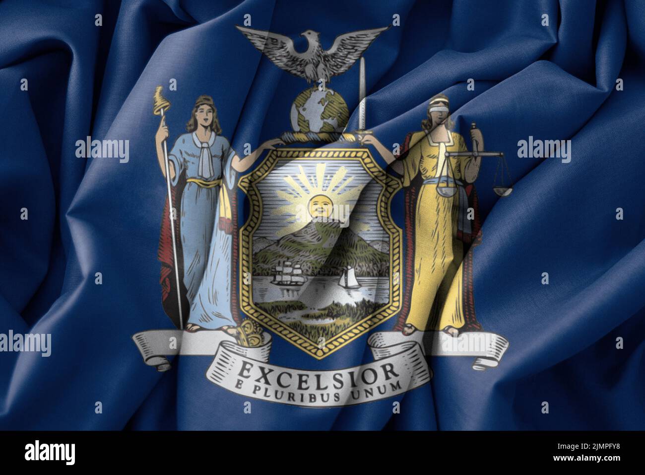 Bandera de Nueva York, bandera del Estado de Estados Unidos Nueva York