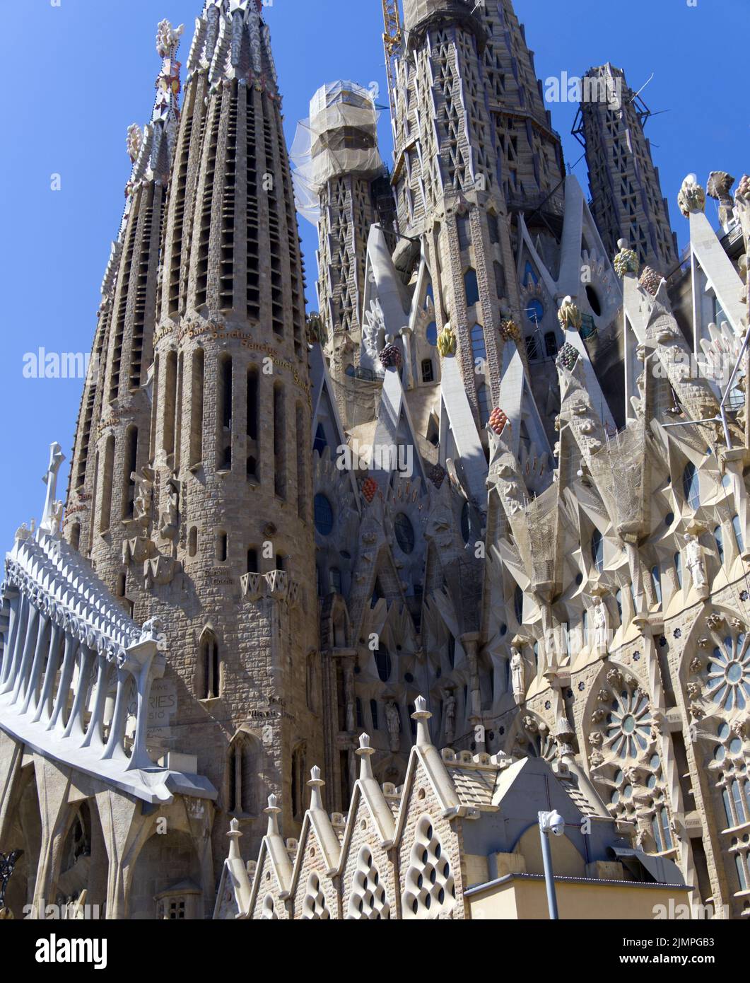 Barcelona - La Sagrada Familia Foto de stock