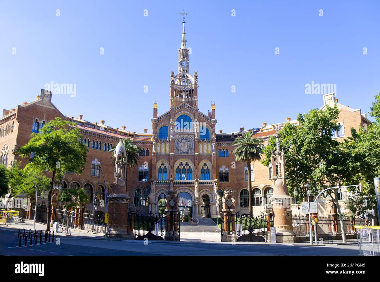 Barcelona - Recinto modernista de Sant Pau Foto de stock