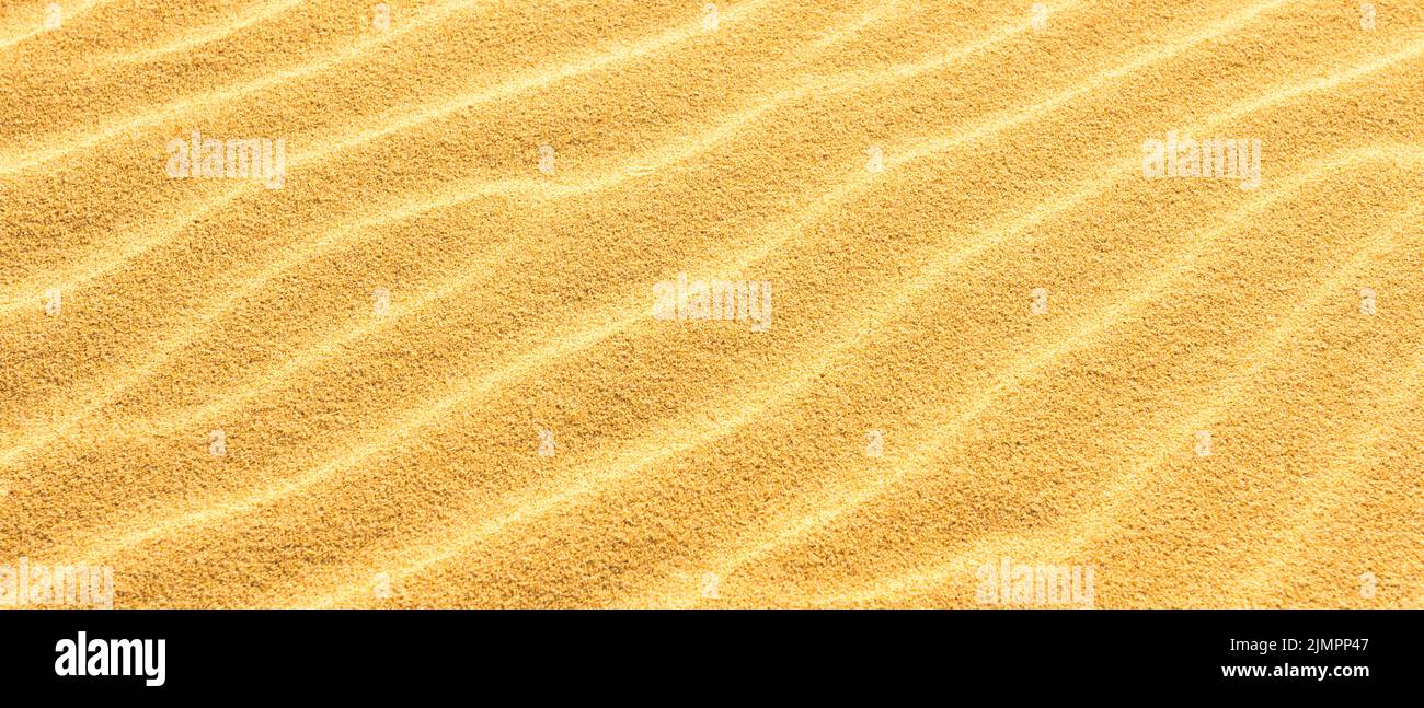 Textura panorámica de arena Foto de stock