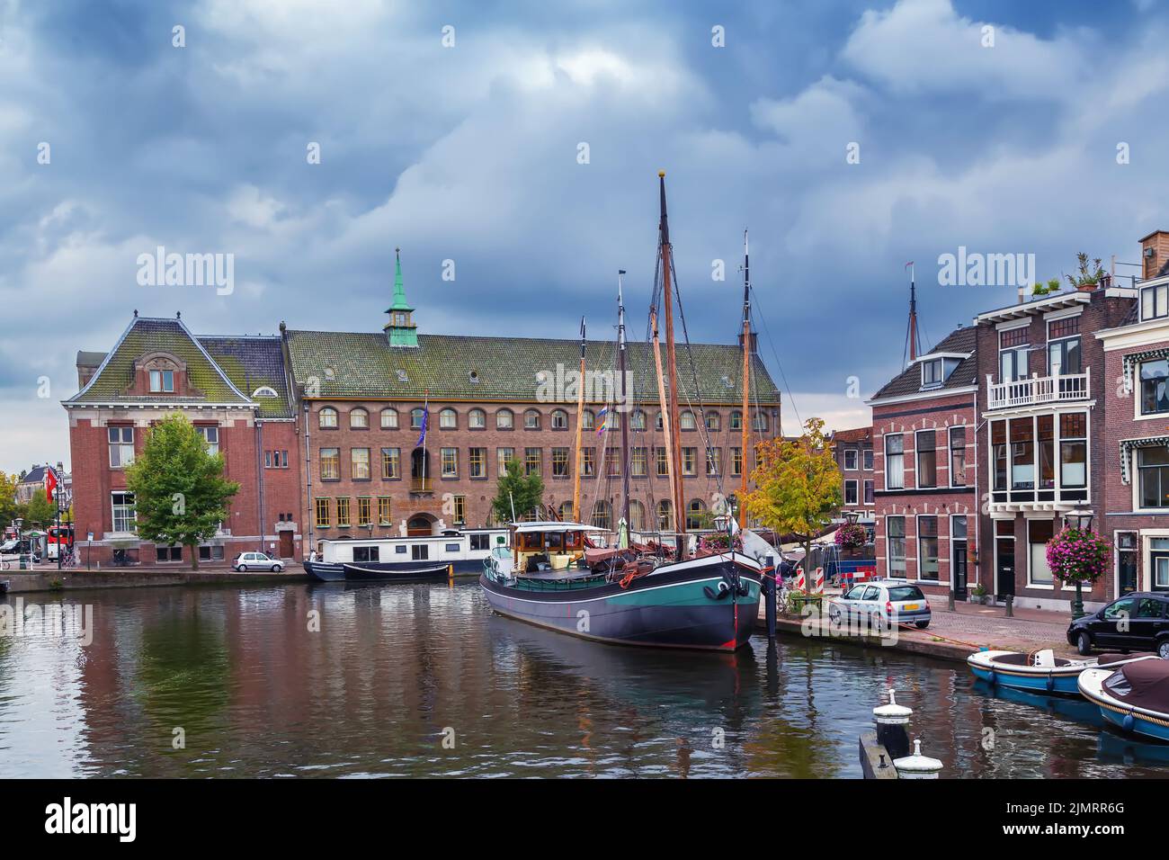 Galgewater, Leiden, países Bajos Foto de stock
