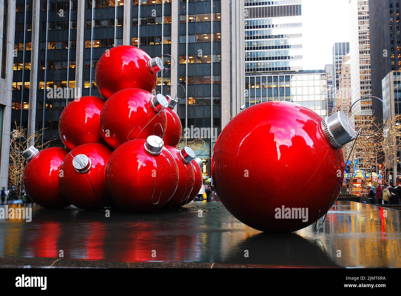 Nueva York en Navidad Foto de stock