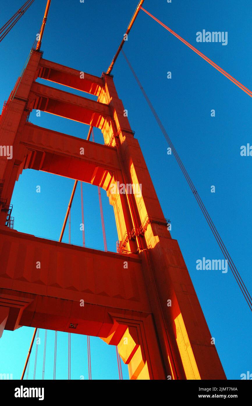 Ancla del Golden Gate Foto de stock