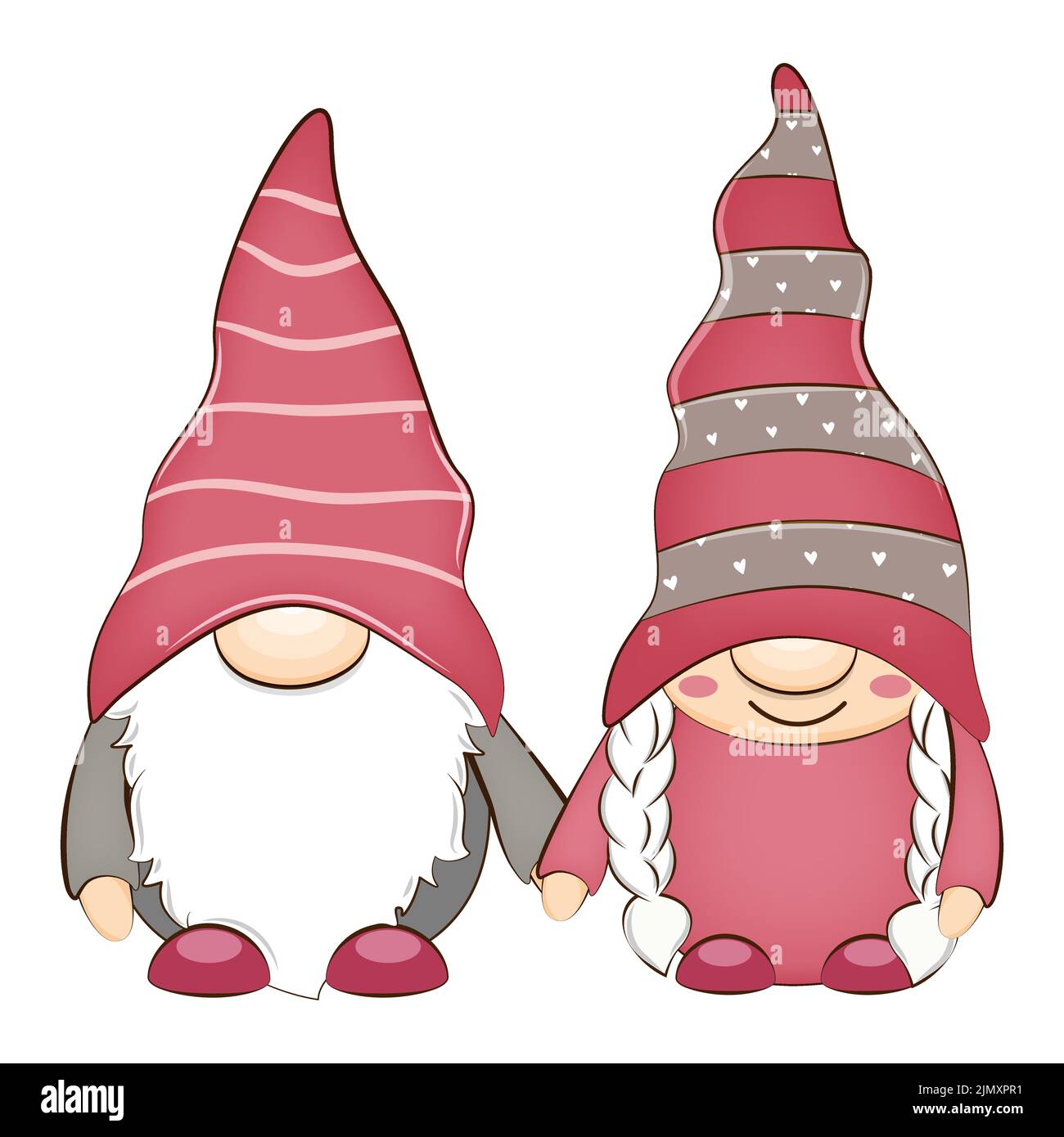 Gnome couple Imágenes recortadas de stock - Alamy