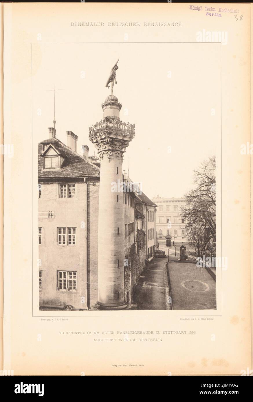 Dietterlin wendel altes kanzleigebaude fotografías e imágenes de alta