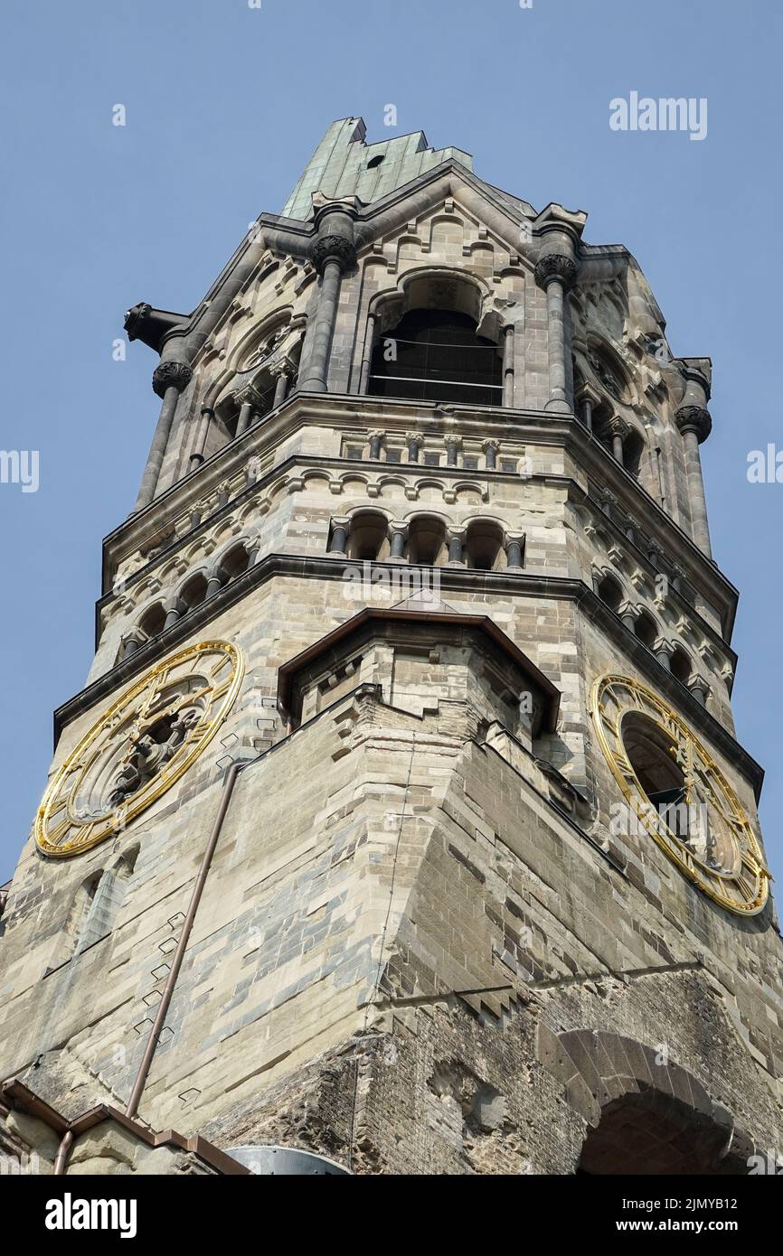 Berlín, Alemania, 2014. Iglesia Conmemorativa del Emperador Wilhelm en Berlín Foto de stock
