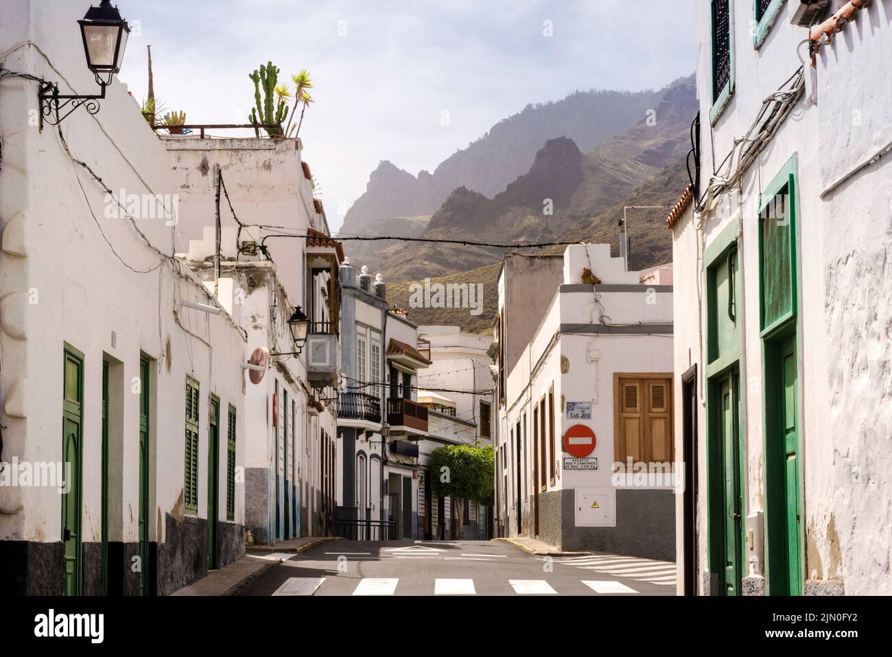 The town of agaete fotografías e imágenes de alta resolución - Alamy