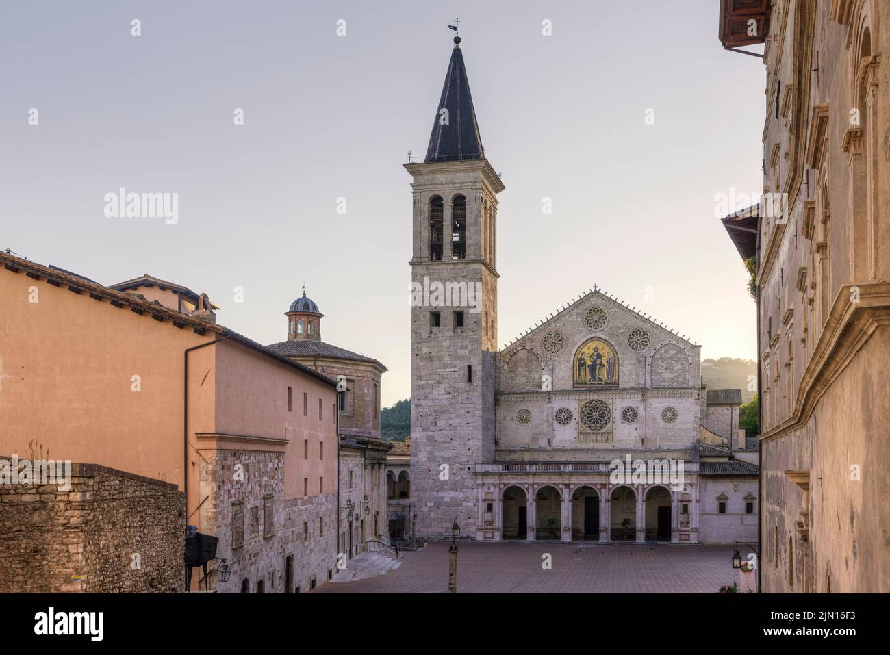 Spoleto, Perugia, Umbria, Italia Foto de stock
