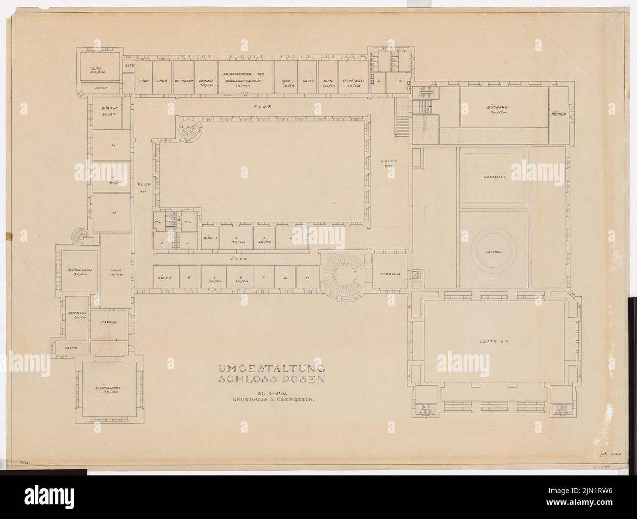 Posen umbau grundriss 2 y 1 fotografías e imágenes de alta resolución Alamy