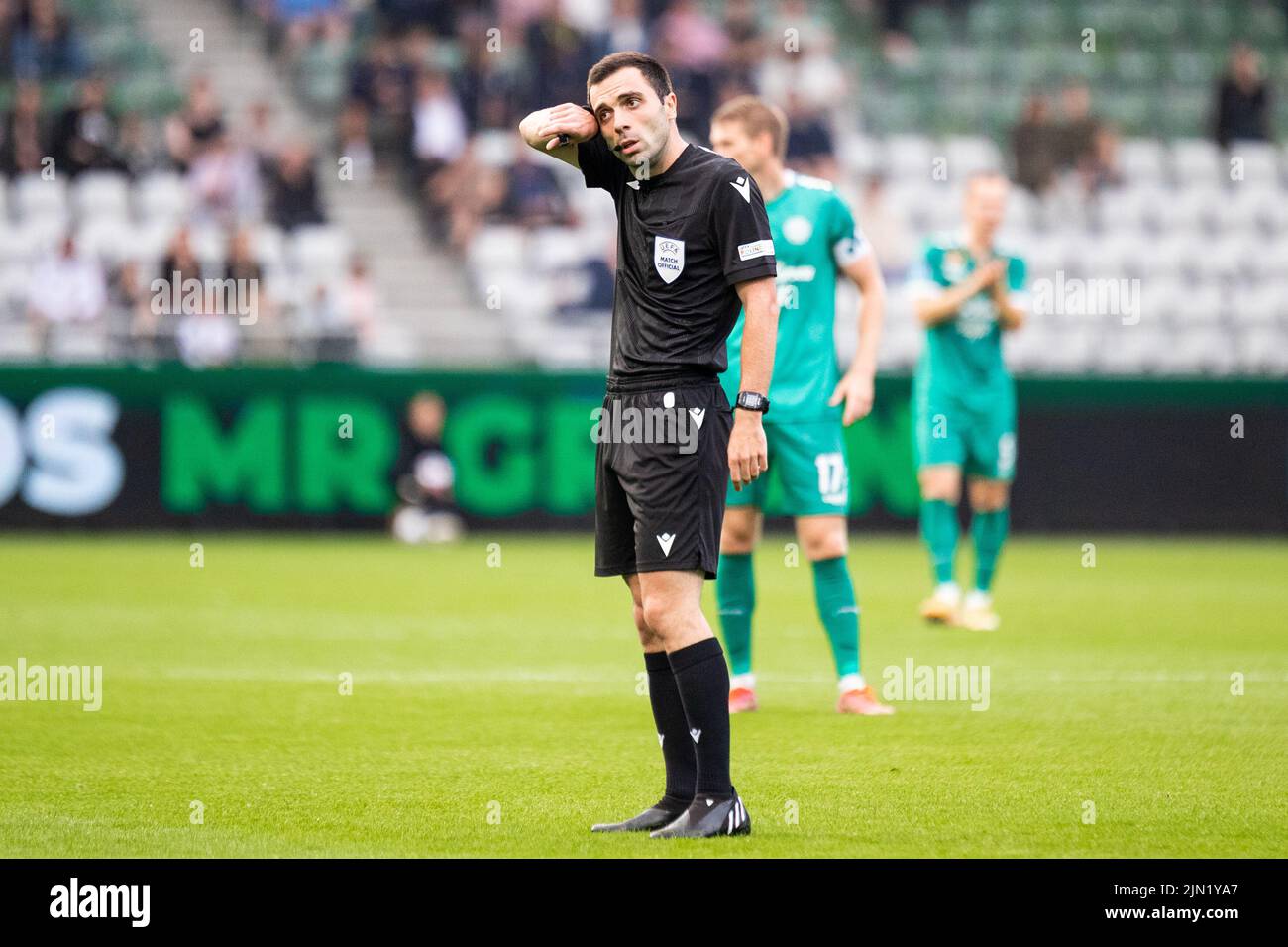 Dinamarca. 03rd, agosto de 2022. El árbitro Henrik Nalbandyan