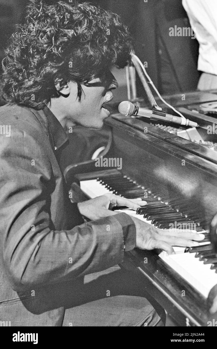 LITTLE RICHARD (1932-2020) Músico de rock americano en Ready, Steady, Go ! en 1967. Foto: Tony Gale Foto de stock