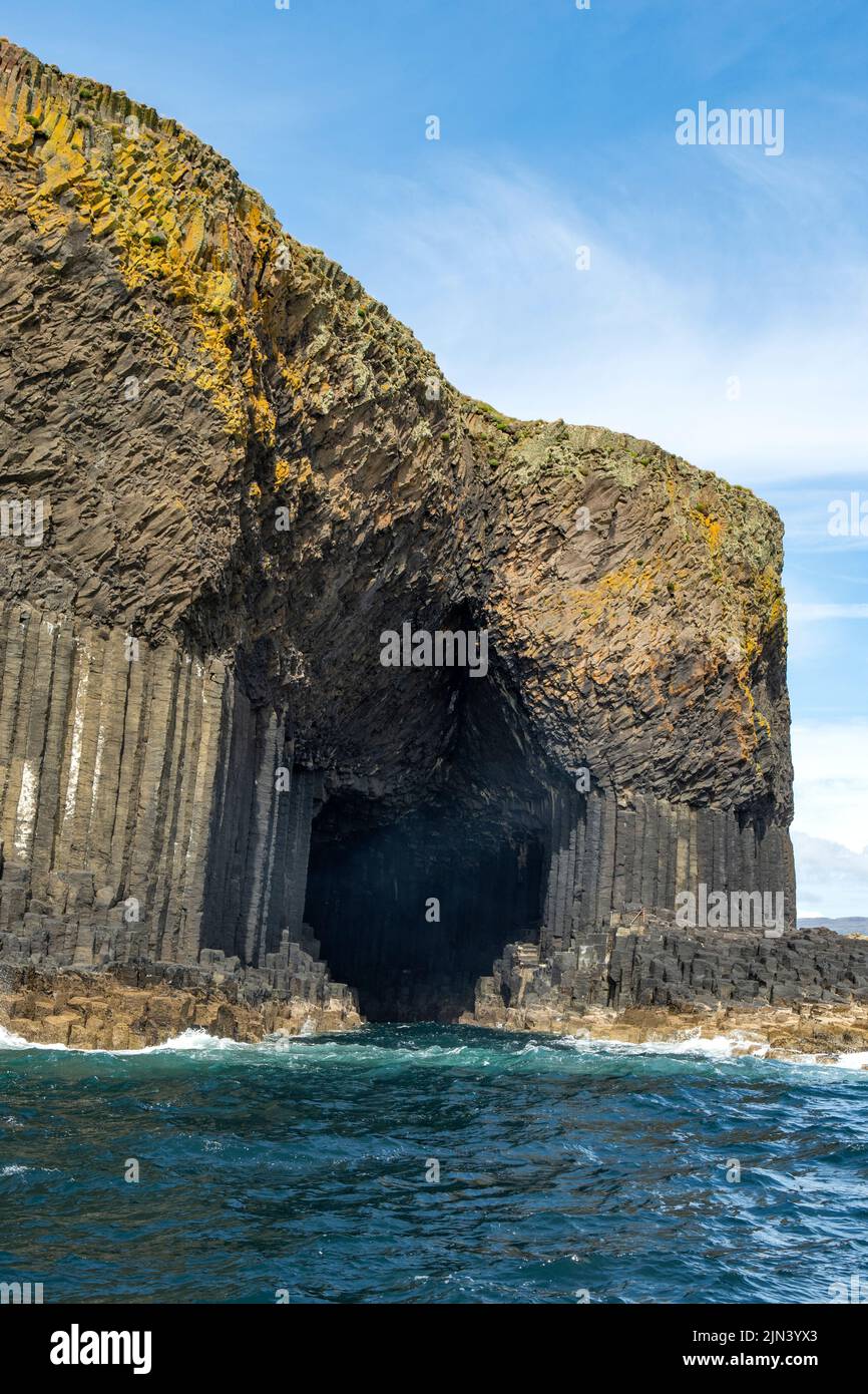Cueva de Fingal, Staffa, Mull, Argyll y Bute, Escocia Foto de stock