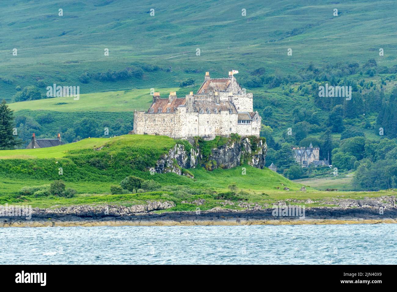 Duart Castle, Mull, Argyll y Bute, Escocia Foto de stock