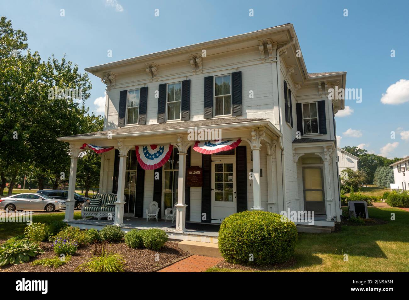 Hoover Historical Center en Canton Ohio Foto de stock