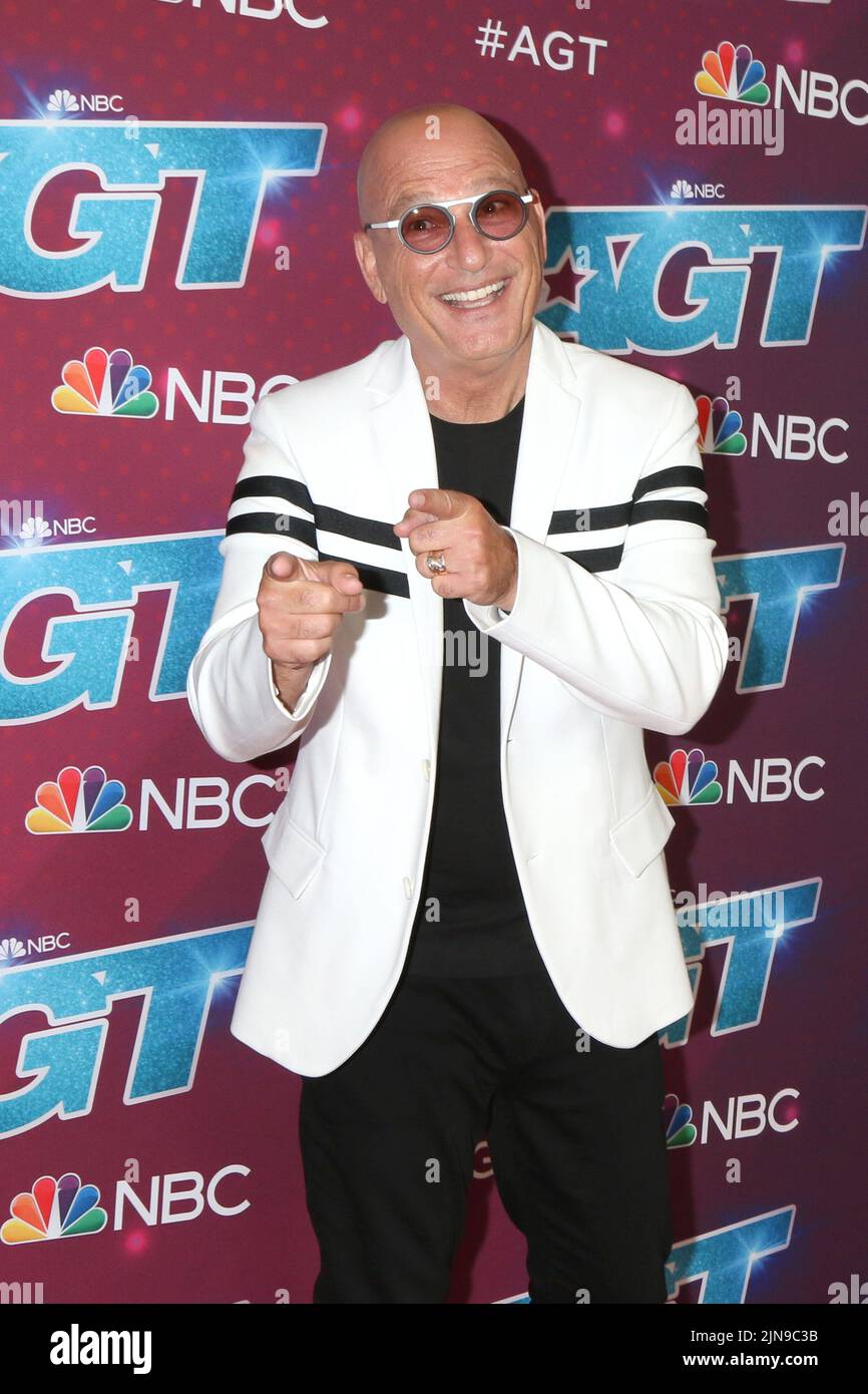 Howie Mandel en la Temporada America's Got Talent 17 - Live Show Red Carpet en el Pasadena Sheraton Hotel el 9 de agosto de 2022 en Pasadena, CA (Foto por Katrina Jordan/Sipa USA) Foto de stock