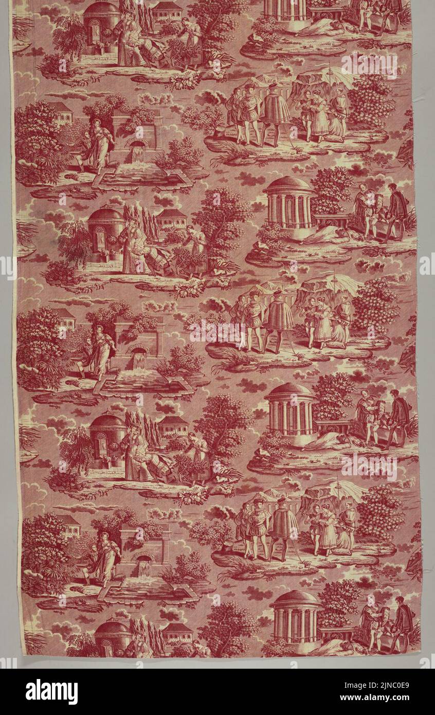 Textil (Francia), 1800–1850 Foto de stock