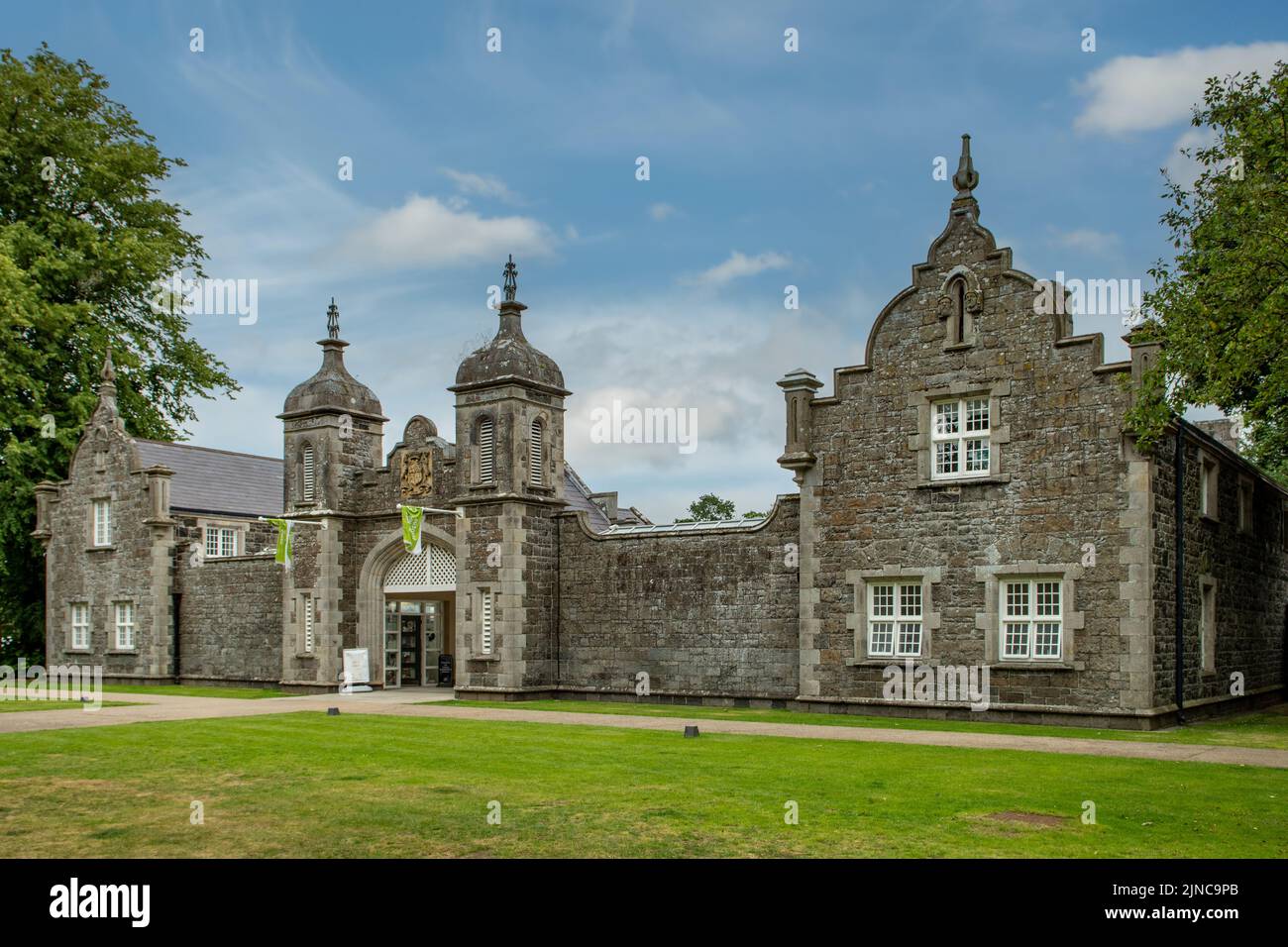 Casa Clotworthy, Castillo Antrim, Antrim, irlanda del Norte Foto de stock