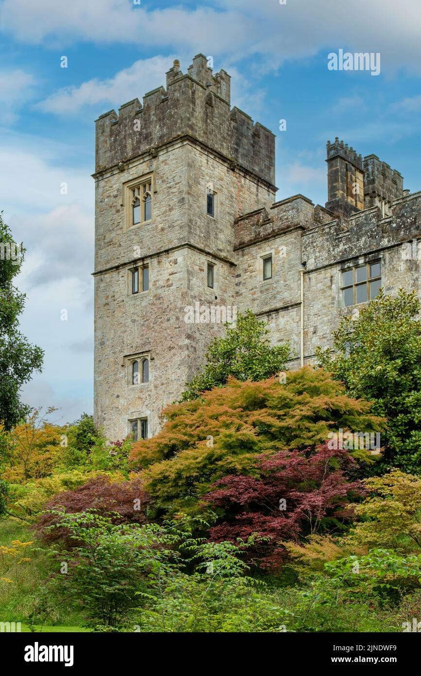 Lismore Castle, Lismore, Co. Waterford, Irlanda Foto de stock