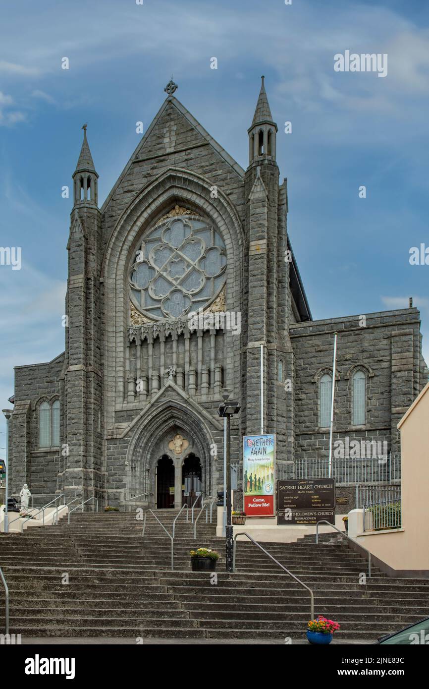Iglesia del Sagrado Corazón, Castledown-Bearhaven, Co. Cork, Irlanda Foto de stock
