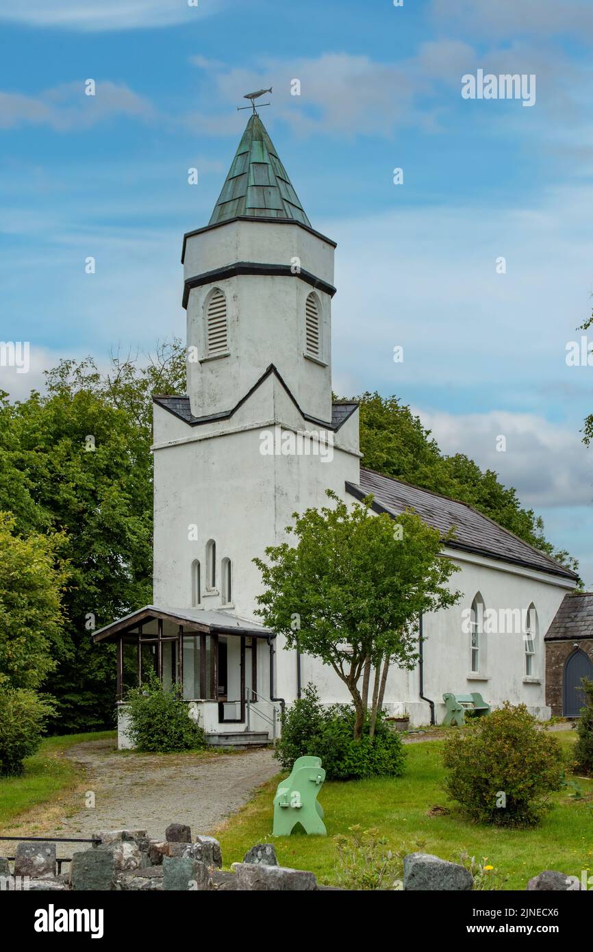 Iglesia de la Transfiguración, Sneem, Co. Kerry, Irlanda Foto de stock