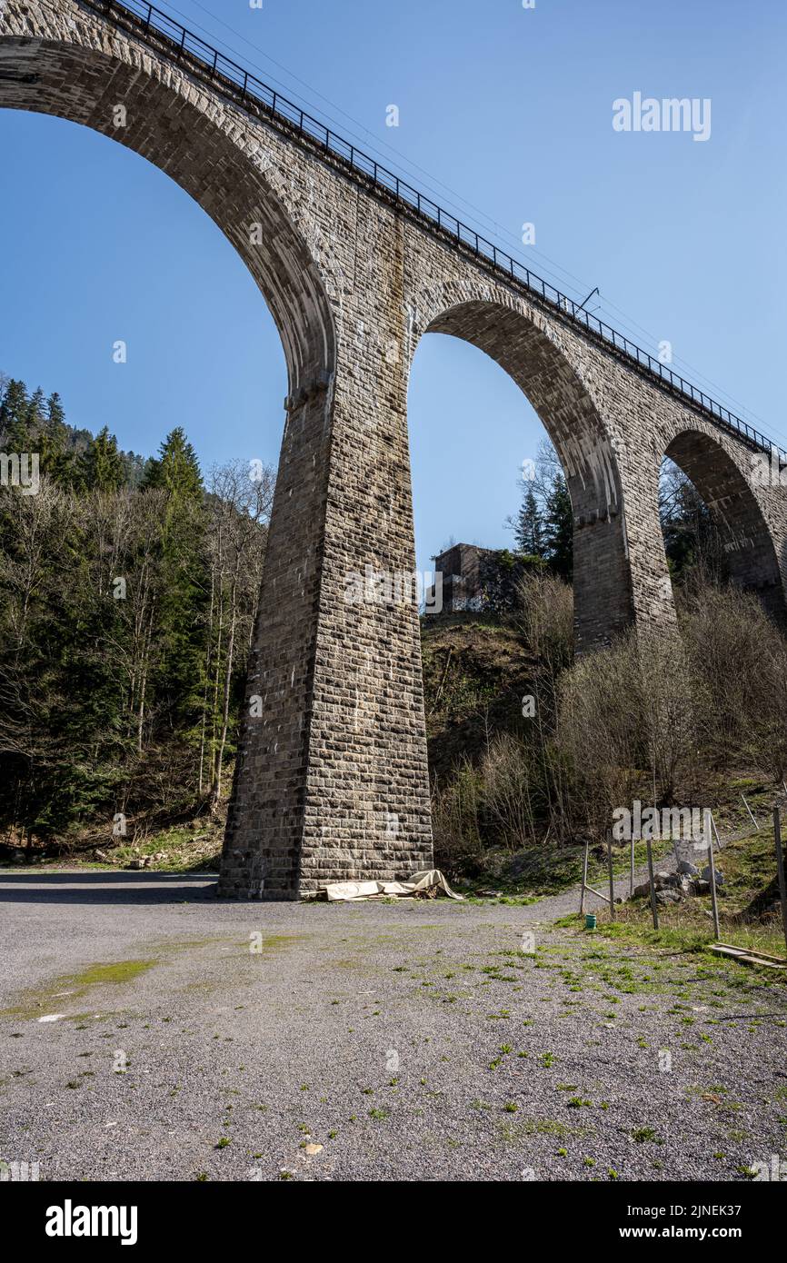 Viaducto de Ravenna, Hofgut Sternen, Selva Negra Foto de stock