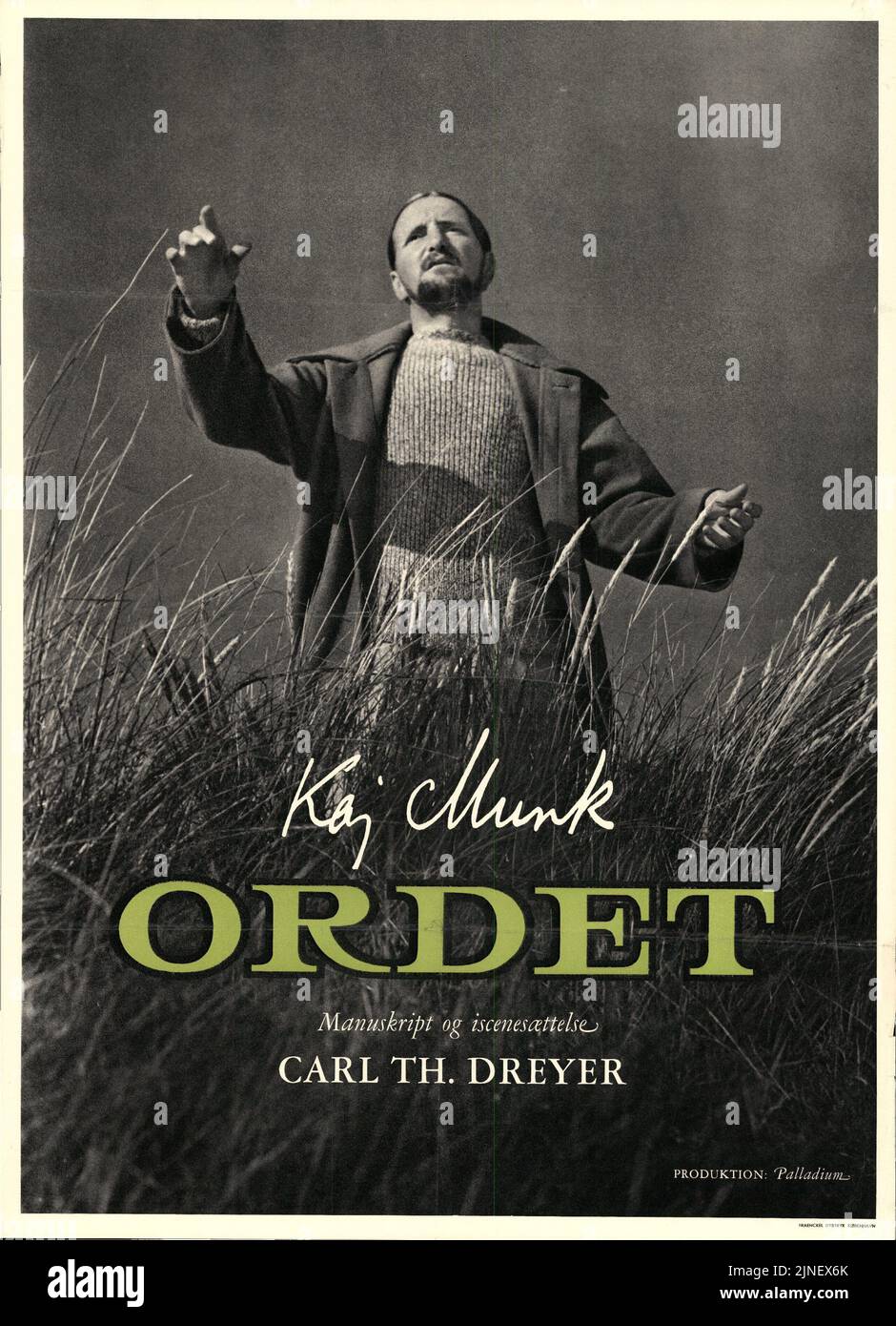 ORDET (1955), dirigida por CARL THEODOR DREYER. Crédito: Palladium Films / Album Foto de stock