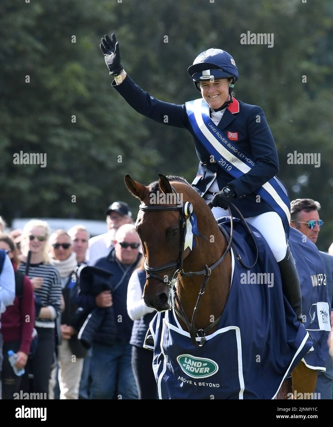 Burghley H/T 08.09.19 Pippa Funnell Foto de stock
