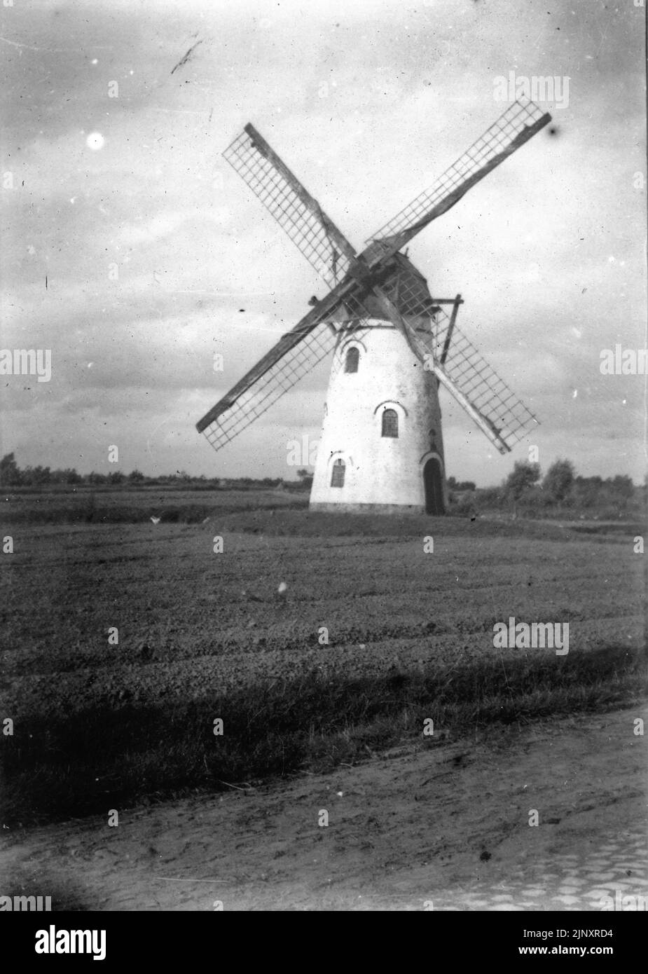 El molino de viento Foto de stock