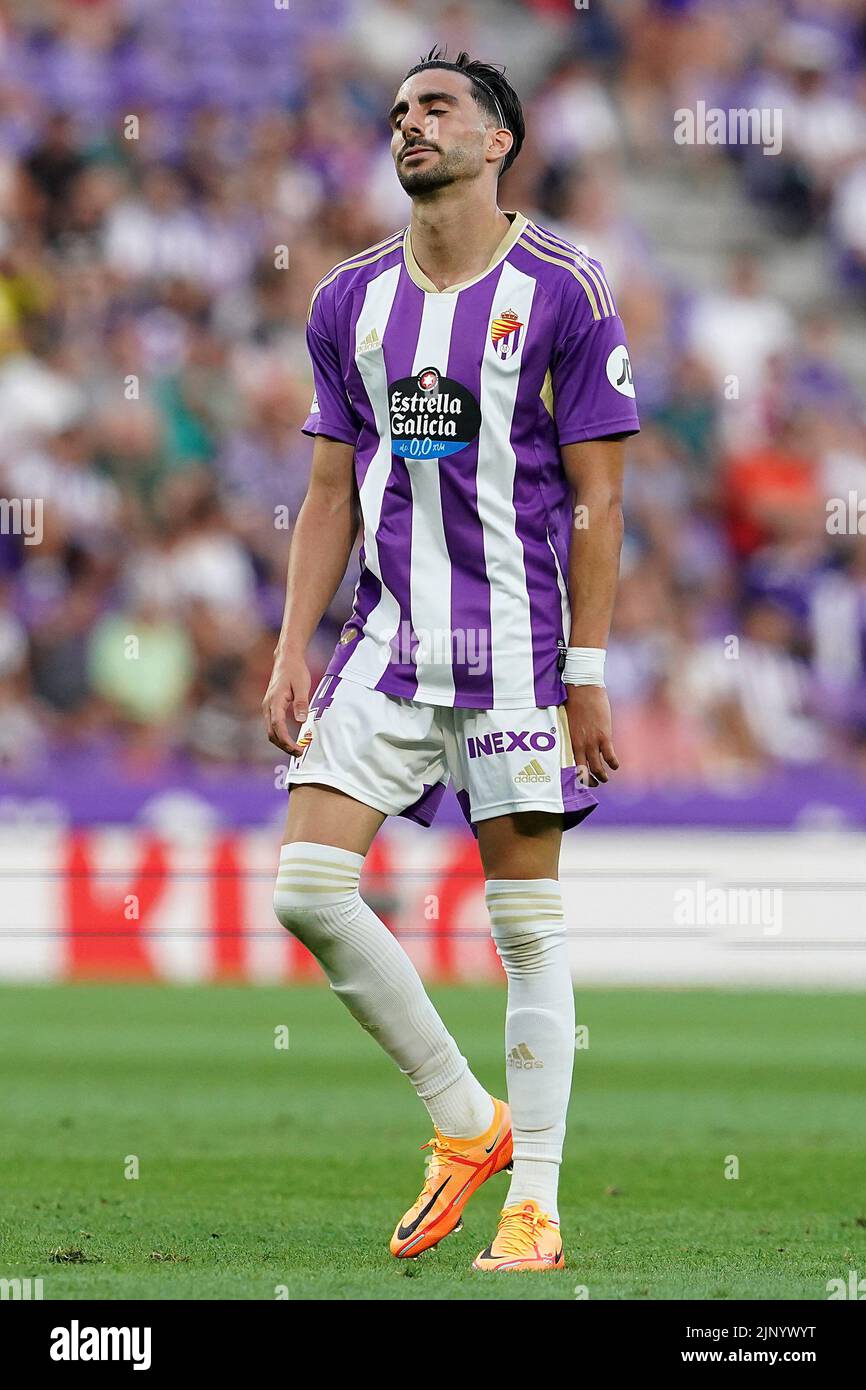 El Kike Pérez del Real Valladolid se desanimó durante el partido de Liga en  Valladolid, España, el 13,2022 de agosto. (Foto de Acero/Alter Photos/Sipa  USA Fotografía de stock - Alamy