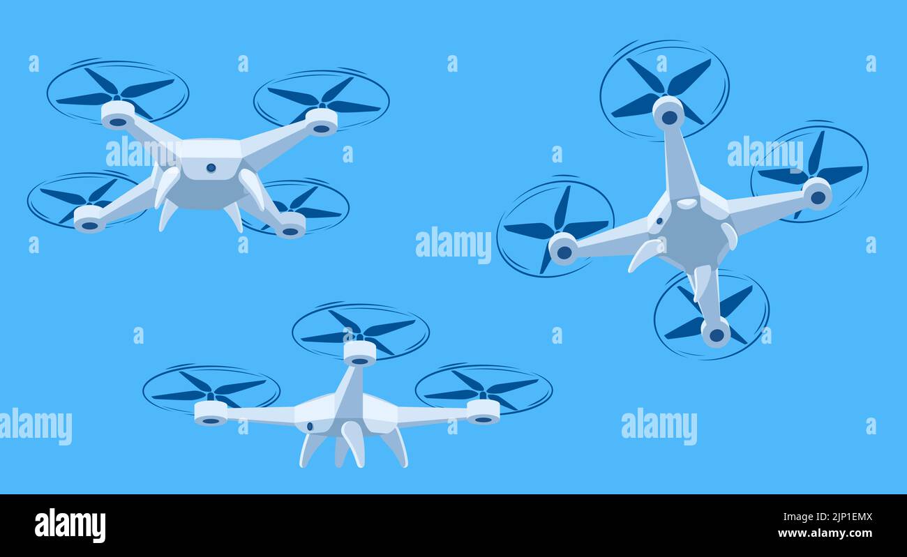 Drone de dibujos animados fotografías e imágenes de alta resolución - Alamy