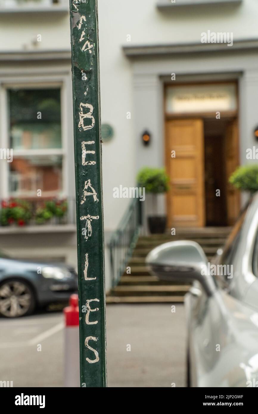 Estudios de grabación de música Abbey Road Foto de stock