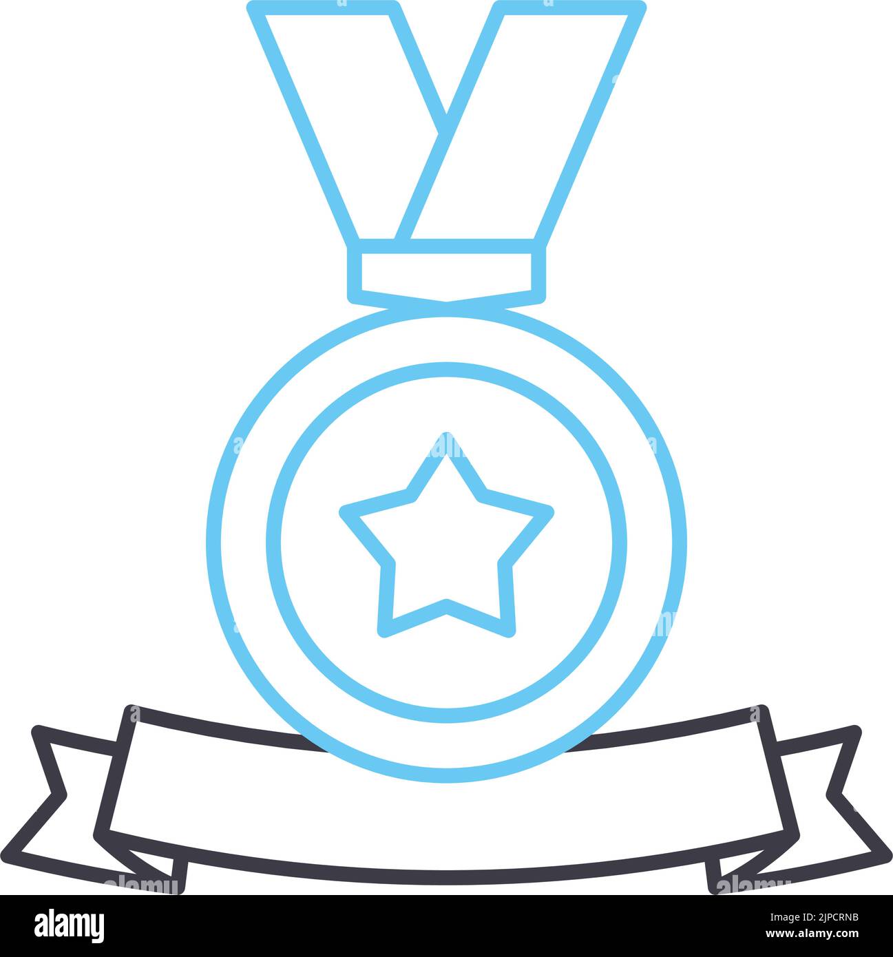 Clasificación, Medalla, Icono, Vector, Ilustración, Premio