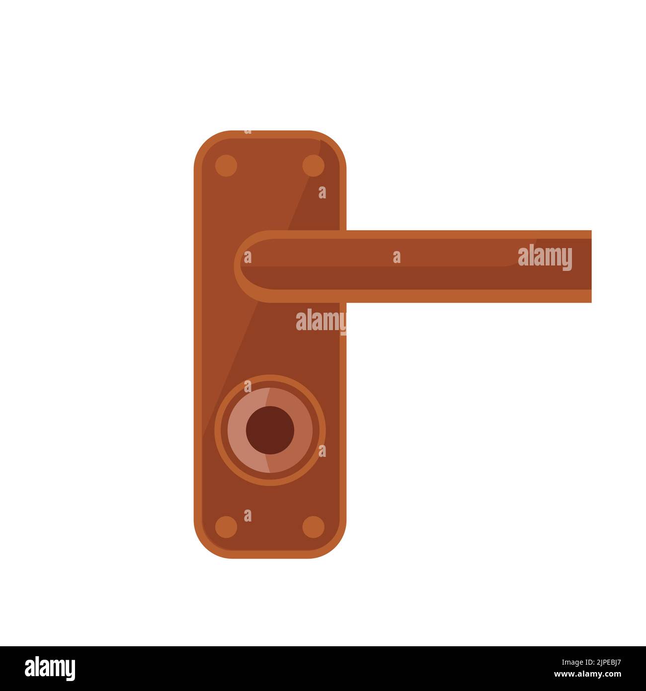 Pomo de puerta de plástico Imágenes vectoriales de stock - Alamy